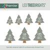 Premier Multi-Action Treebright LED Lights with Timer 1000s White