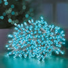 Premier 200 Multi-Action LED SupaBrights Clear Cable with Timer Turquoise