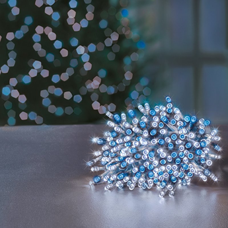 Premier 200 Multi-Action LED SupaBrights with Timer Blue