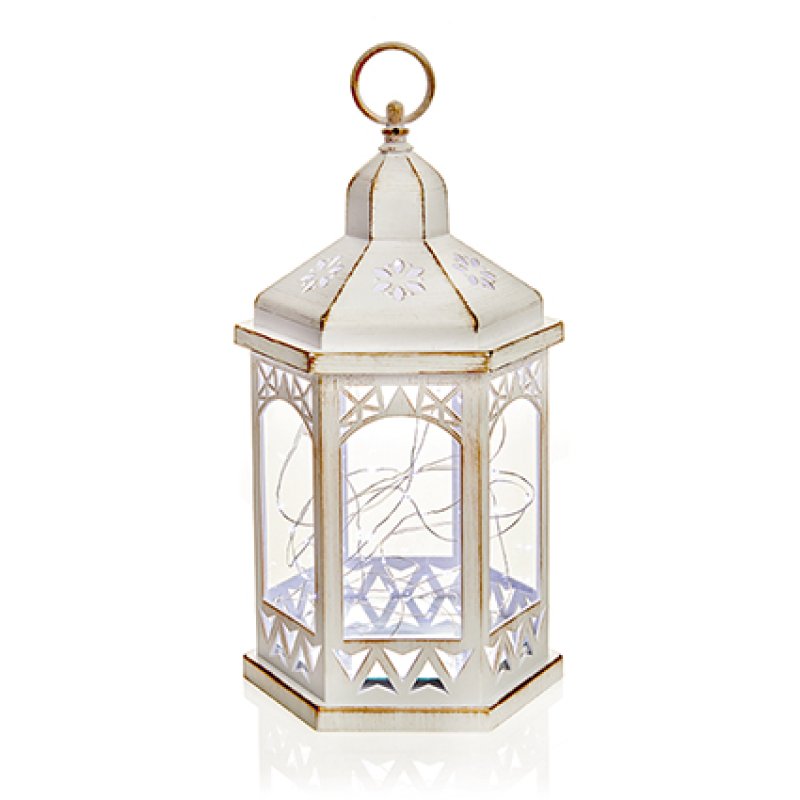 Premier Decorations 35cm Lantern With 40-String Lights