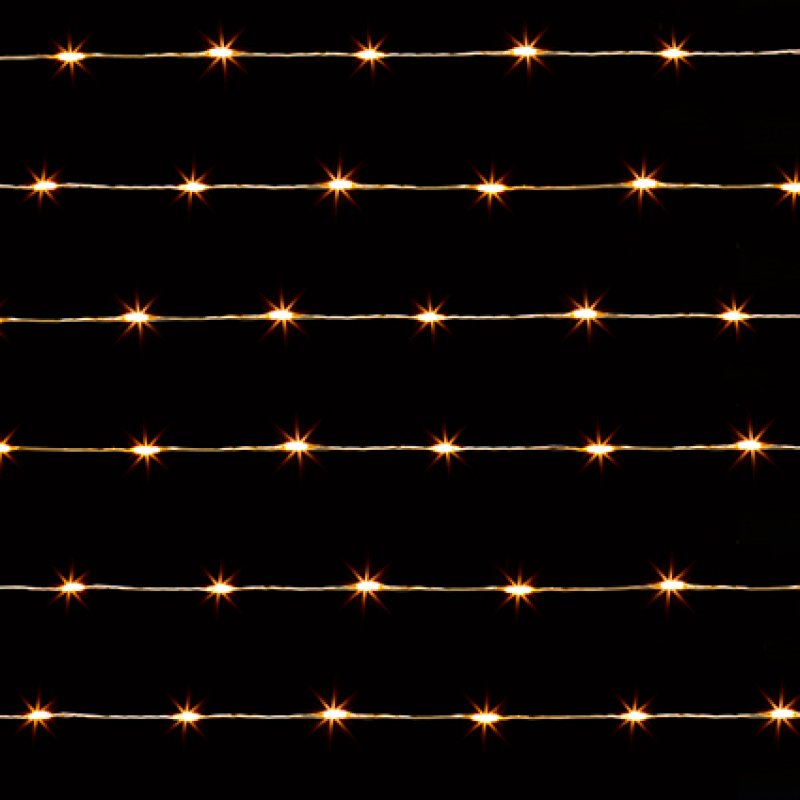 Premier Ultra Bright Battery Operated Pin Wire Lights 20s Warm White