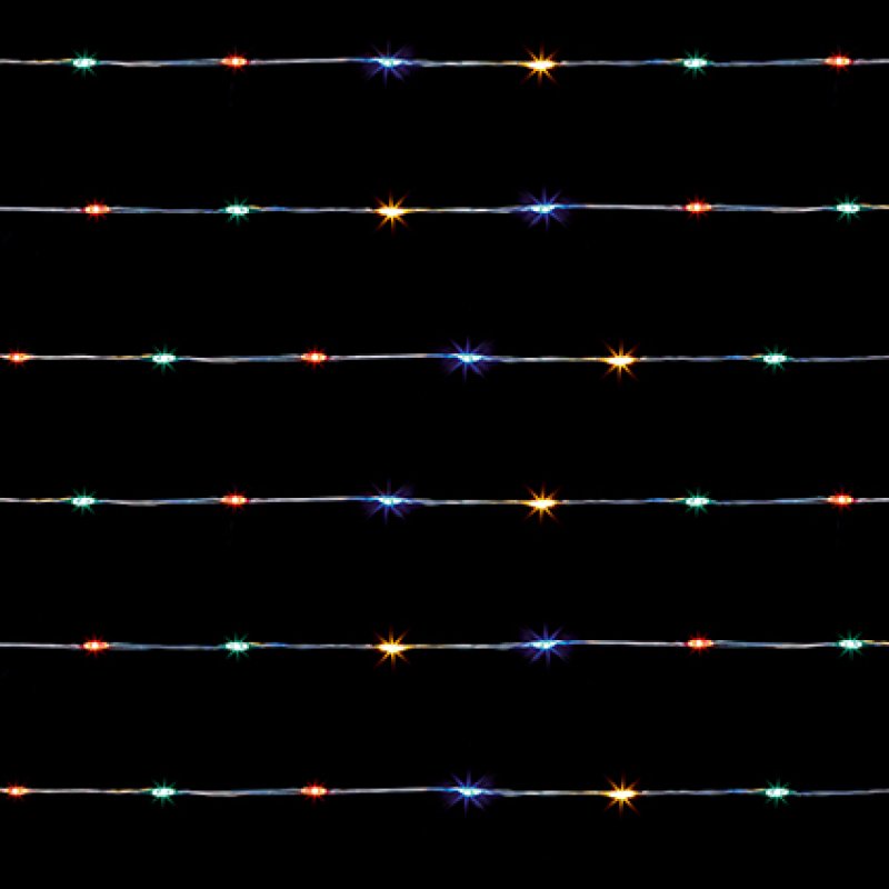 Premier Ultra Brights Battery Operated Pin Wire Lights 20s Multi