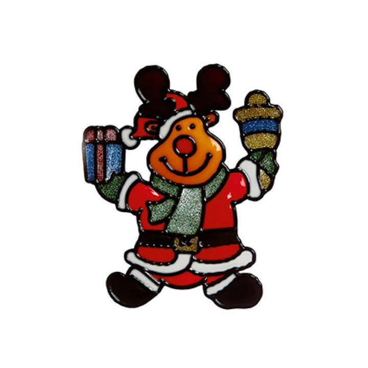 Premier 18Cm Christmas Character Window Sticker (Assorted Designs)
