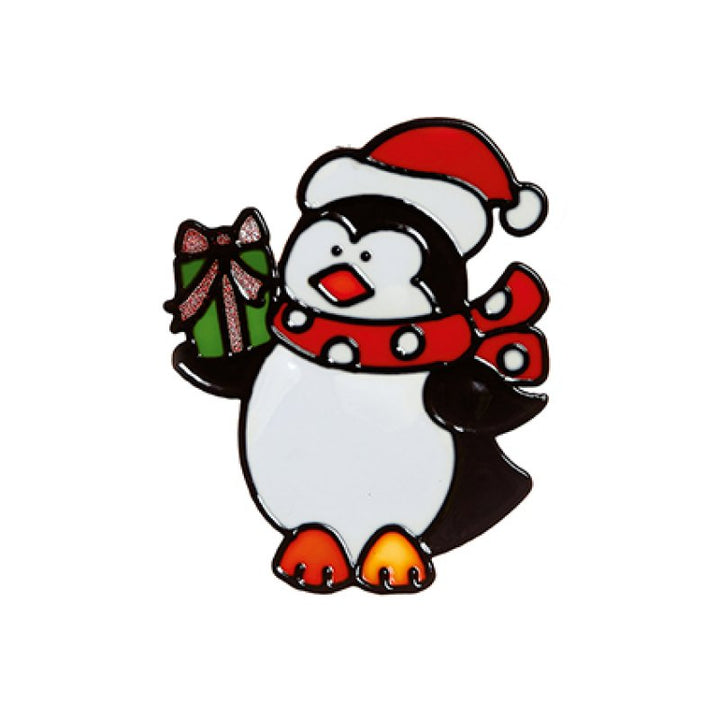 Premier 18Cm Christmas Character Window Sticker (Assorted Designs)