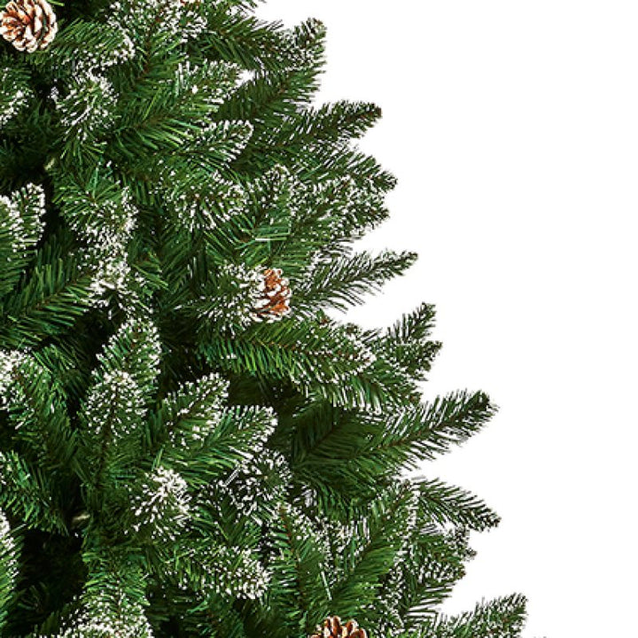 Premier Rocky Mountain Pine 1.5m Xmas Tree with Snow Tipped Cones