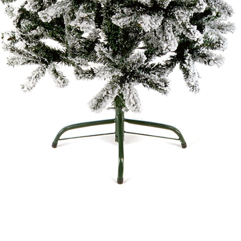 Premier Slim Spruce Flocked 2m Xmas Tree