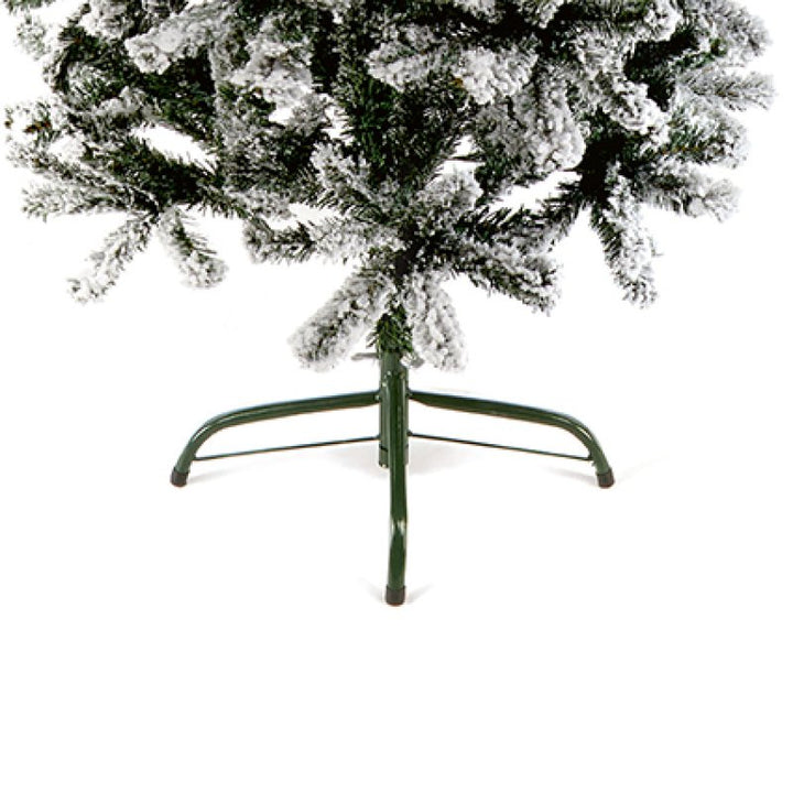 Premier Slim Spruce Flocked 2m Xmas Tree