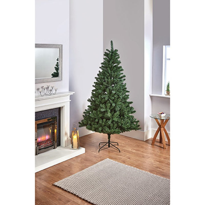 Premier 2.1m Woodcote Spruce Xmas Tree