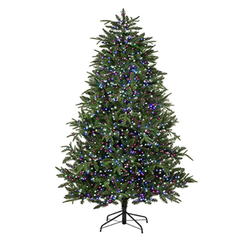Premier Multi-Action Treebright LED Lights with Timer 500s Blue And Purple