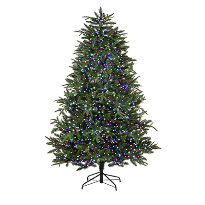 Premier Multi-Action Treebright LED Lights with Timer 1500s Blue/Purple