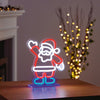Premier 25cm Table Top Neon Sign - Santa