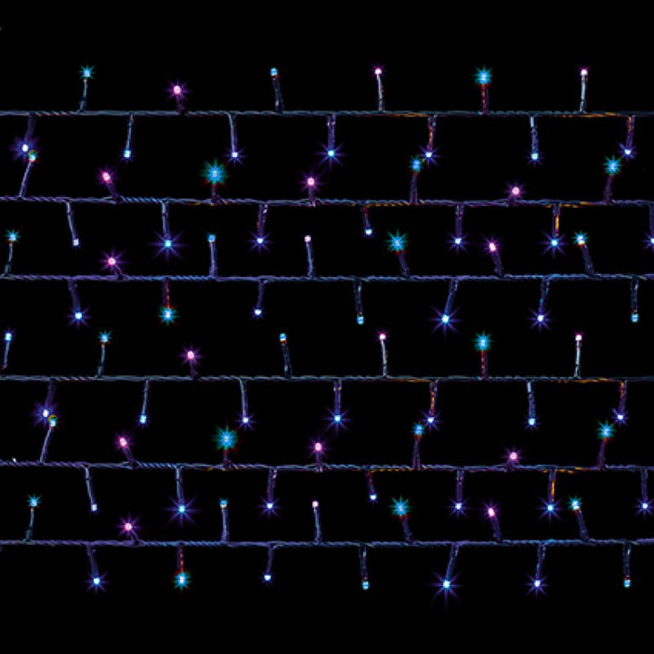 Premier Multi-Action Treebright LED Lights with Timer 500s Blue And Purple