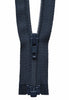 Light-Weight Open End Zip: 41cm: Dark Navy