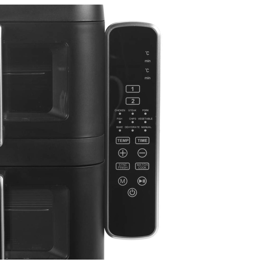 Progress Dual Tier 9L Air Fryer – 2400W