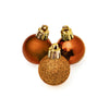 Premier 30mm Multi Finish Shatterproof Baubles Pack of 20 Assorted