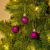 Premier 30mm Multi Finish Shatterproof Baubles Pack of 20 Assorted