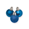 Premier 30mm Multi Finish Shatterproof Baubles Pack of 20 Assorted