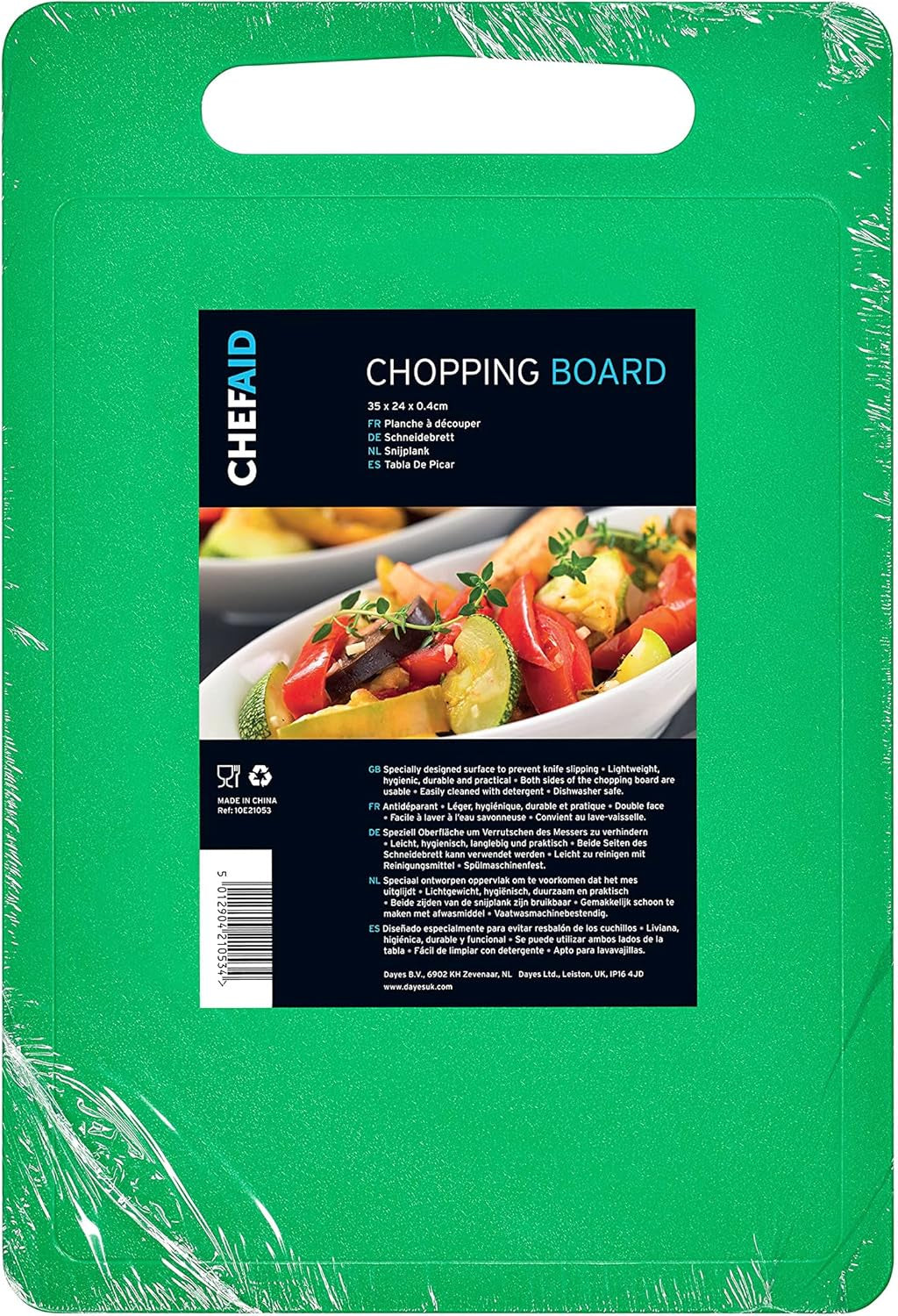 Chef-Aid Chopping Board Green Medium