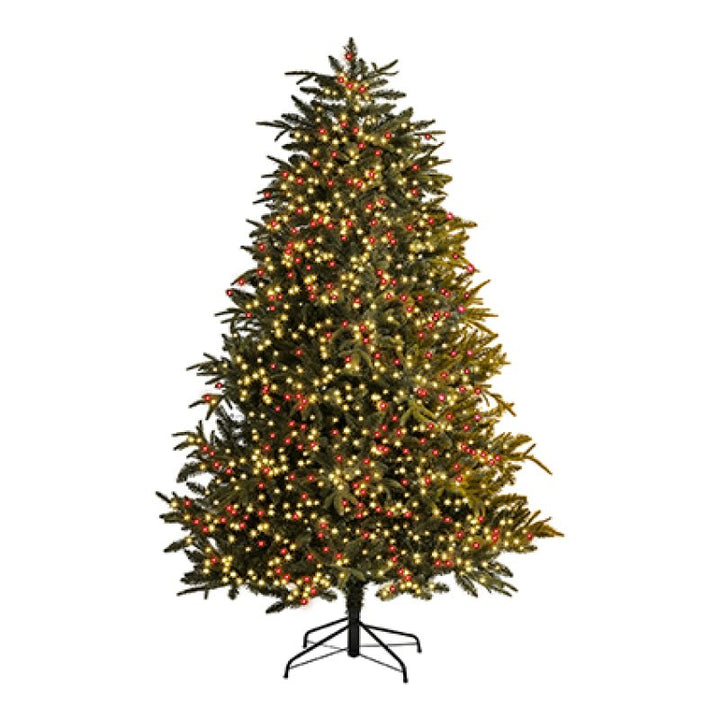 Premier Multi-Action Treebright LED Lights with Timer 1500s Red/Warm White