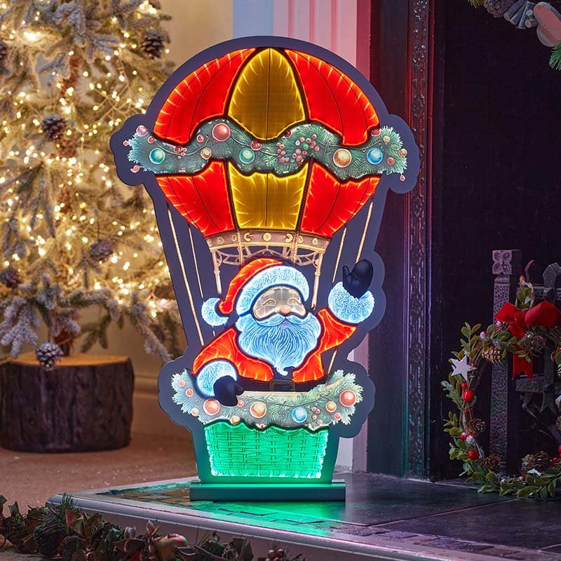Three Kings Santa's Infinity Balloon 60cm, LV Infinity