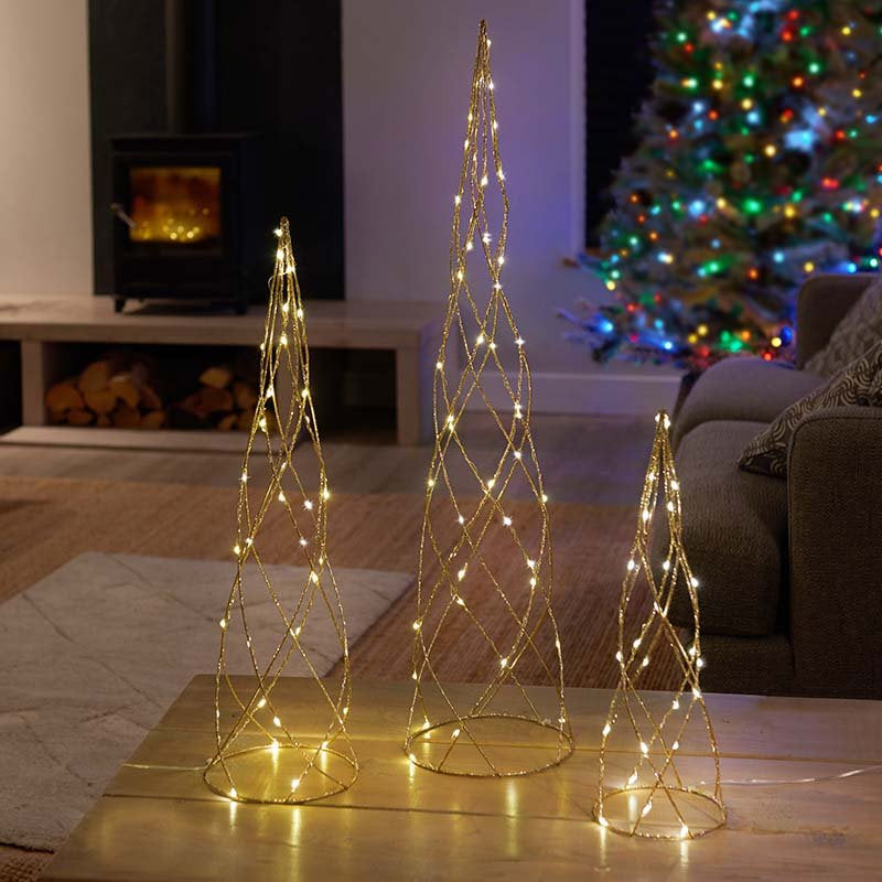 Three Kings Spiral TreeBelisk - Set of 3