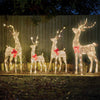 Three Kings GlitterTwist Gold Reindeer 80cm, LV