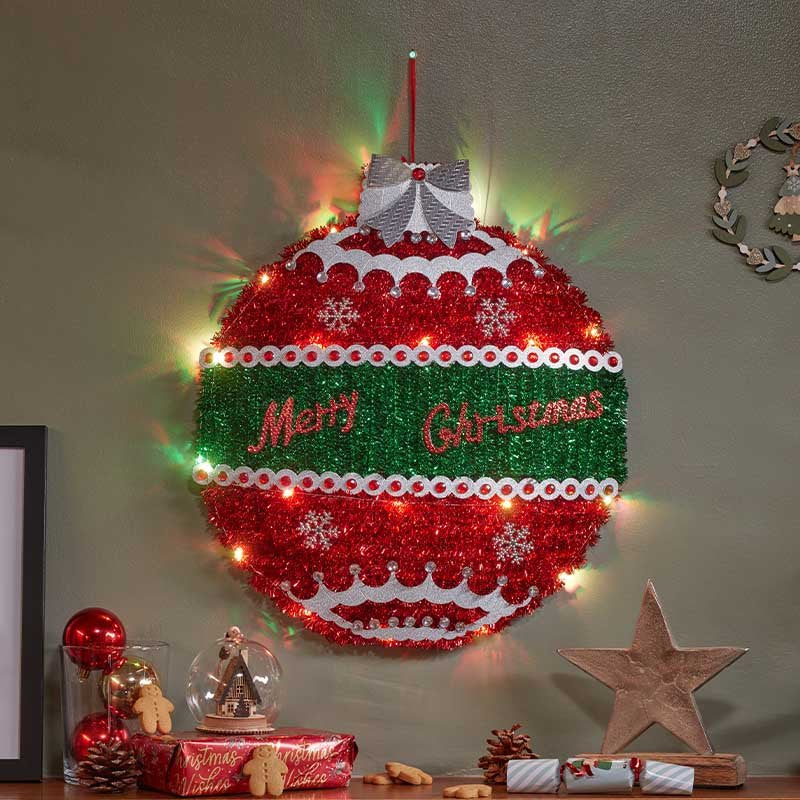 Three Kings X-Bling! InLit Tinsel Bauble
