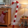 Three Kings 1m Tinsel Candy Cane