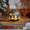 Three Kings Wonder Globe Light Ornament - Onyx 11cm
