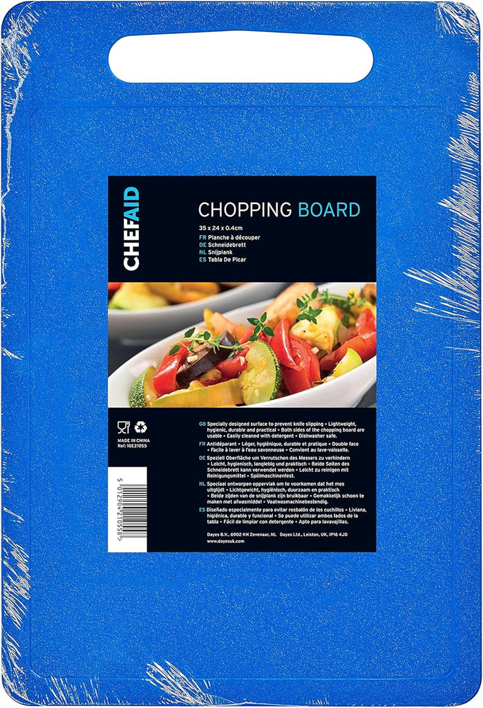 Chef-Aid Chopping Board Blue Medium