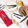 Russell Hobbs Steak Knife and Fork set 12pcs Black