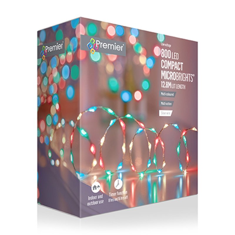 Premier 800 Multi Action Compact MicroBright with Timer and Multi LEDs
