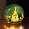 Three Kings Wonder Globe Light Ornament - Emerald 11cm