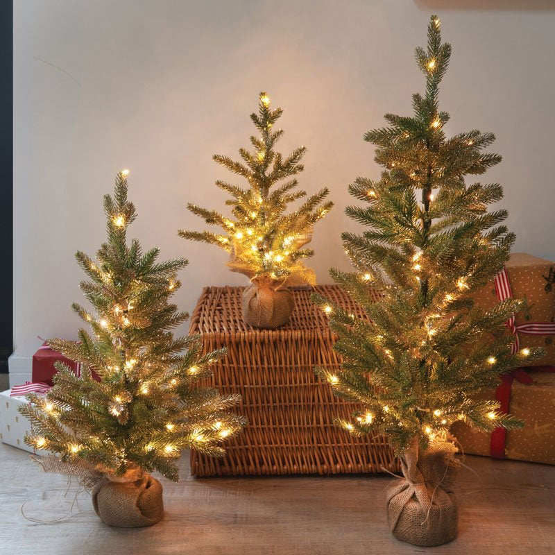 Three Kings InLit Sparkly Fir Christmas Tree 85cm PS85
