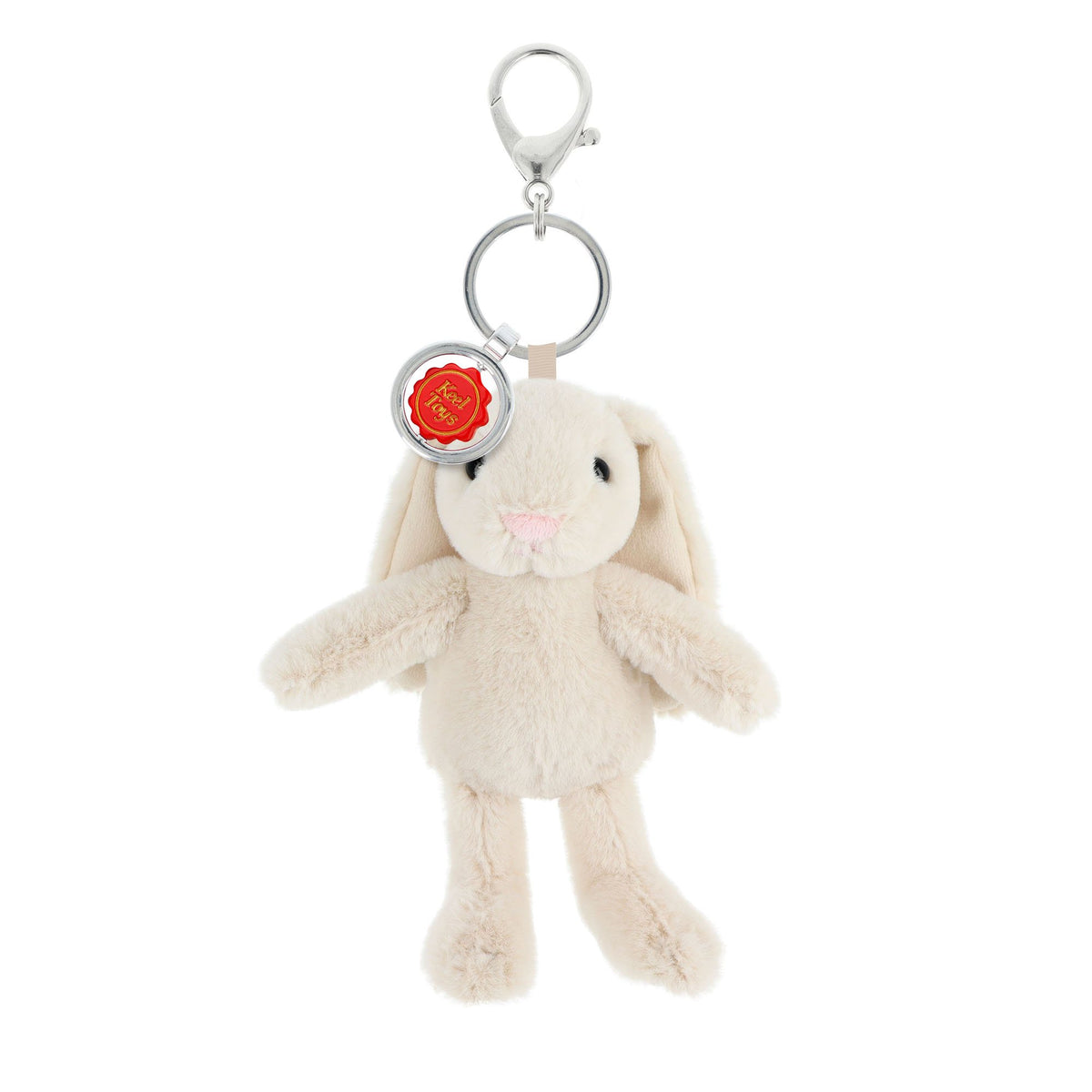 Keeleco Enchanted World 14cm Cream Bunny Bag Charm