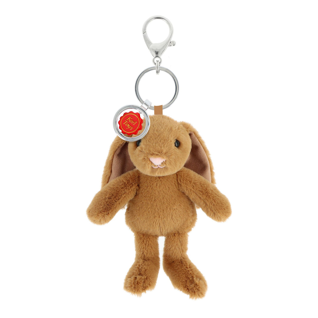 Keeleco Enchanted World 14cm Brown Bunny Bag Charm