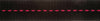 Ribbon: Grosgrain: 4m x 15mm: Black with Hot Pink Centre