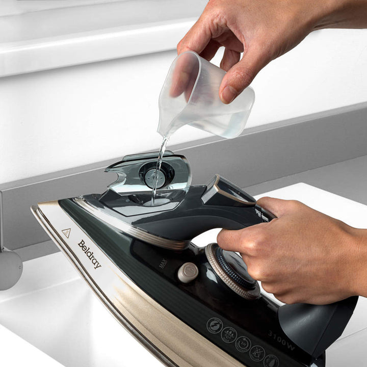 Beldray Ultra Ceramic 3100W Steam Iron - Black/Platinum