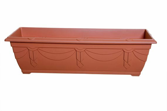Venetian Window Box 60cm - Terracotta