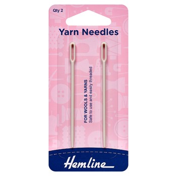 Hand Sewing Needles: Wool & Yarn: Plastic: 2 Pieces