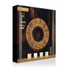 Premier 45cm Twinkling Rose Gold Wreath with 600 Warm White LEDs