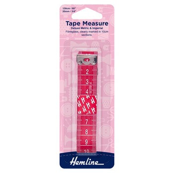 Tape Measure: Deluxe Metric and Imperial: 150cm