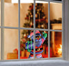 Premier 40cm Santa Holding Parcel Infinity Mirror