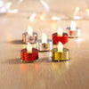 Premier Flickering Tea Lights Set Of 4 Asstd