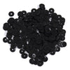 Sequins: Cup: 5mm: Black: 500