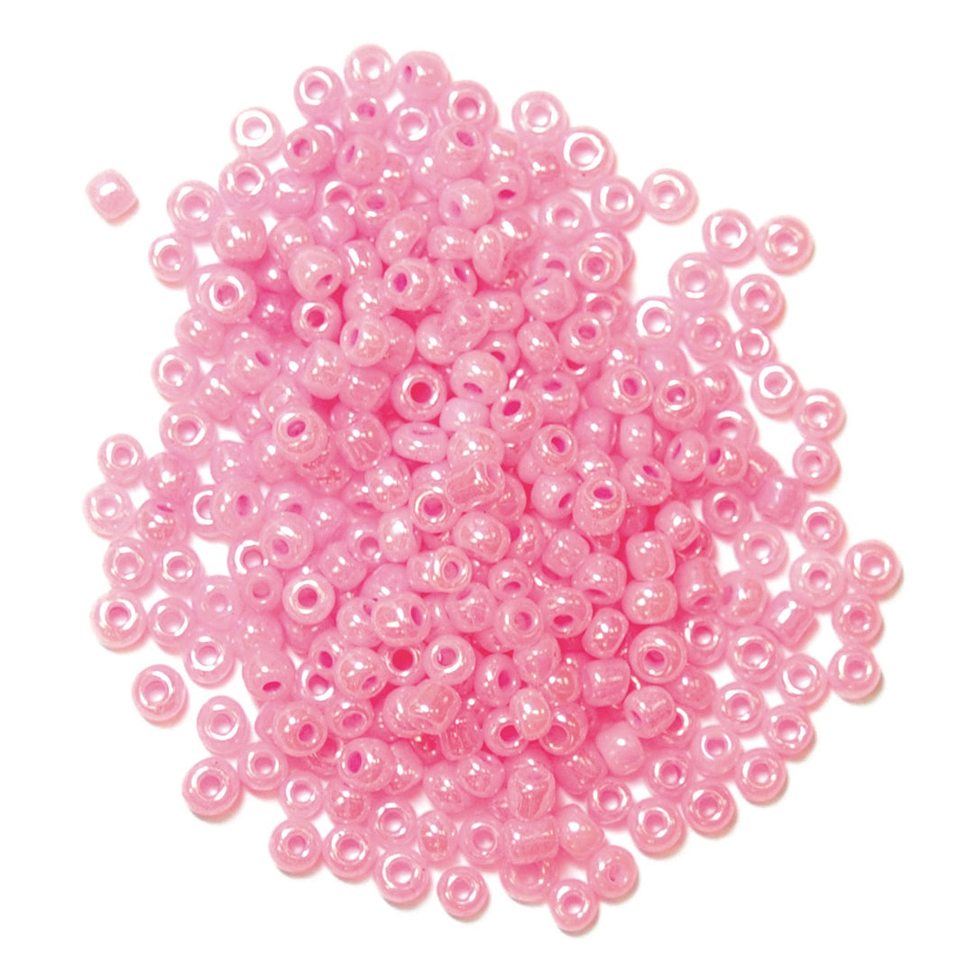 Beads: Seed: Pastel Pink: 8g
