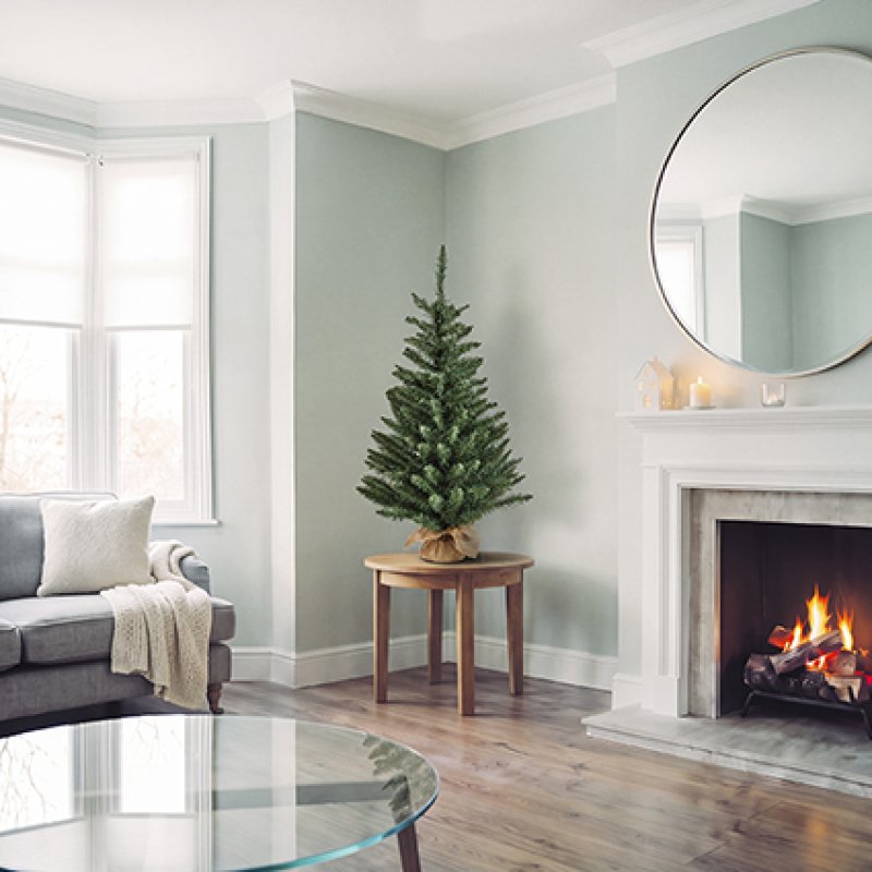 Premier 90cm Green Burlap Tree