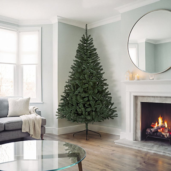 Premier 2.1m Woodcote Spruce Xmas Tree