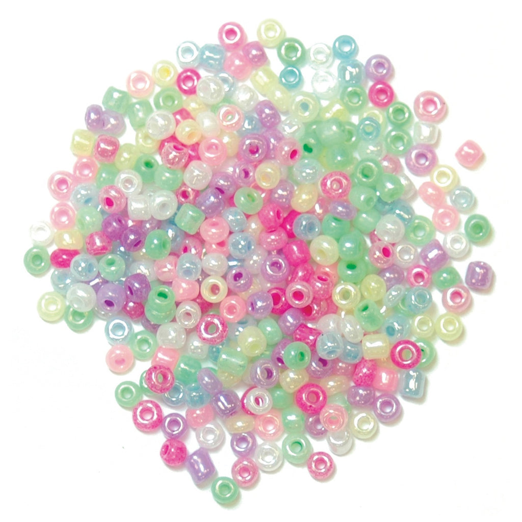 Extra Value: Beads: Seed: Assorted Pastel: 30g