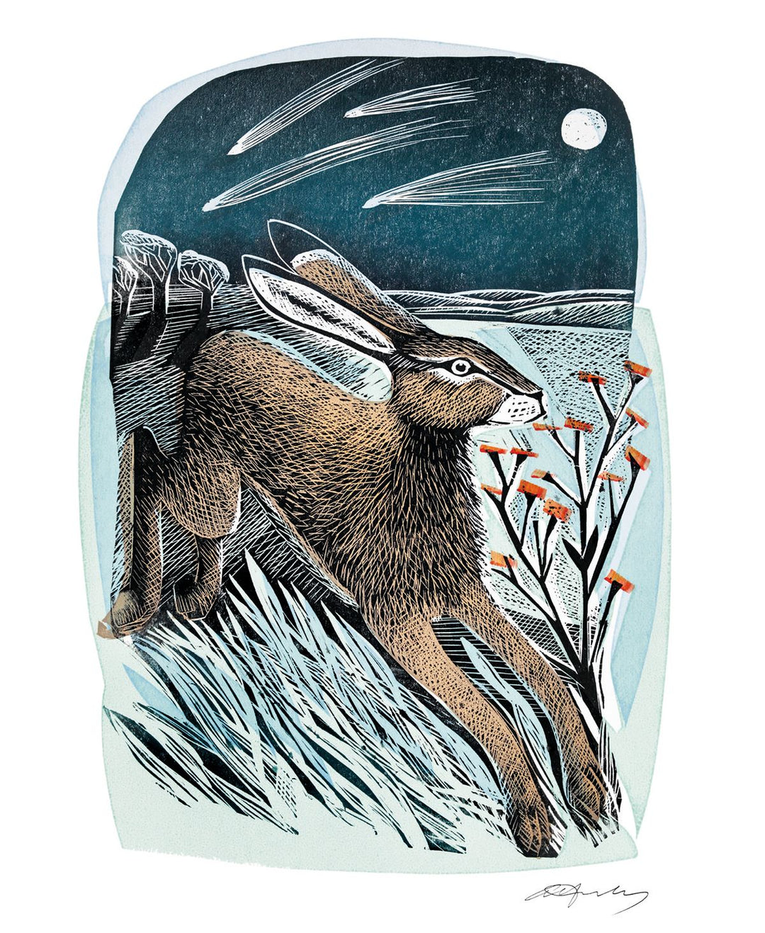 Angela Harding Cards - Shooting Stars